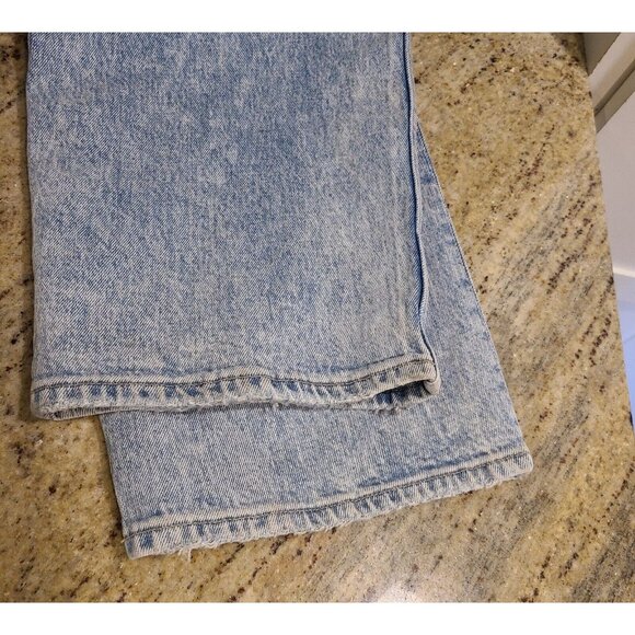 Abercrombie & Fitch The 90s Straight Ultra High Rise Jeans Crossover Size 37/24L - Picture 16 of 16